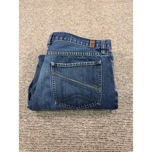 Mens Cutter & Buck Size 38x30 Blue Jeans